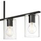 Access Lighting Oslo, LED Linear Pendant, Matte Black Finish, Clear Glass 62586LEDDLP-MBL/CLR - alternate 4